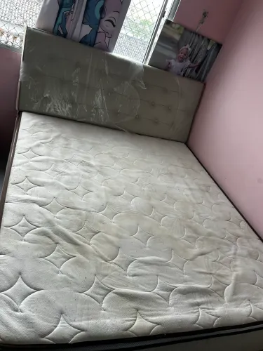 Cama queem já higienizada