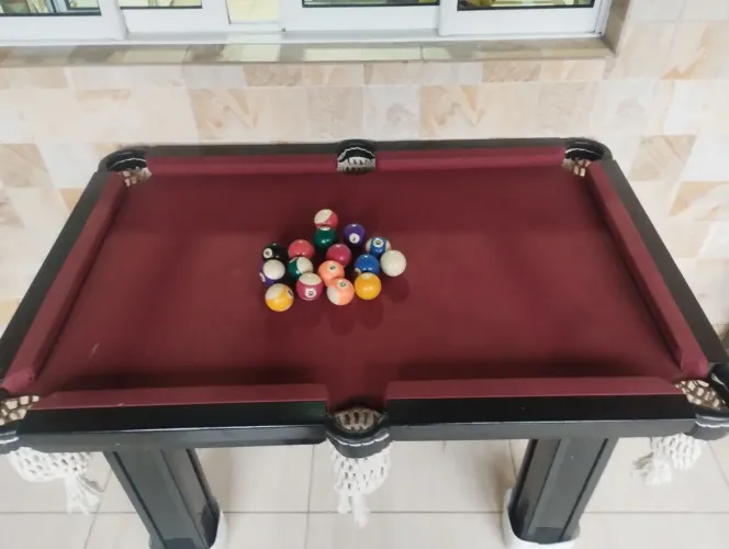 Mesa de bilhar pra área gourmet