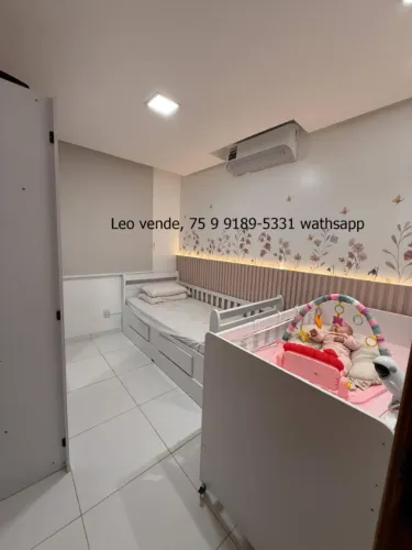 Leo vende , bairro Sim, 2|4 suíte, closet, piscina, goumert, mobiliada, energia solar