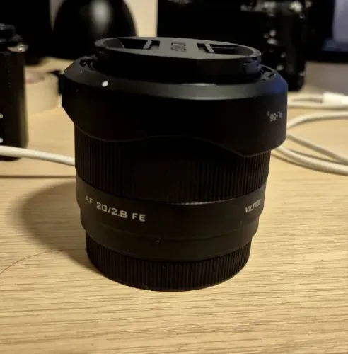 Lente 20mm full-frame viltrox para sony