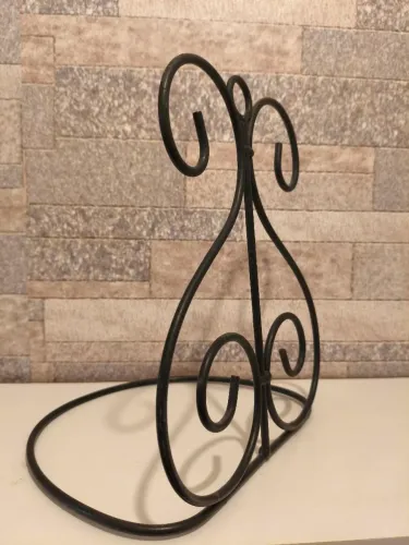 Cavalete de Mesa em Ferro fundido antigo para decorar e organizar