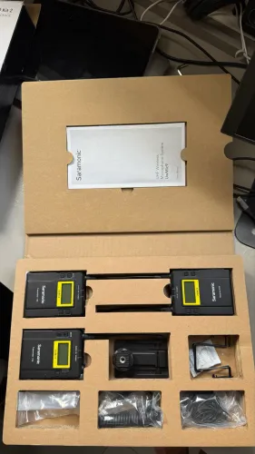 Saramonic UwMic9 Kit 2 - UHF Profissional - Completo