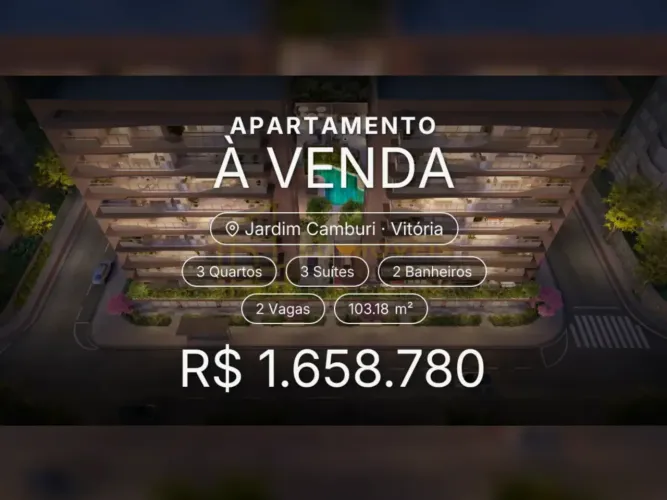 Seu novo lar no Jardim Camburi: Apartamento sofisticado com 3 Suítes