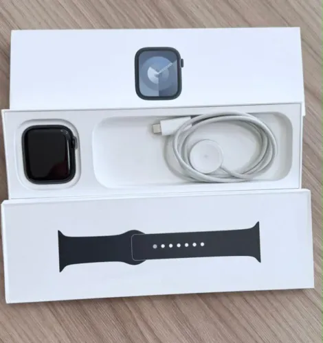 Apple Watch série 9 preto 42mm