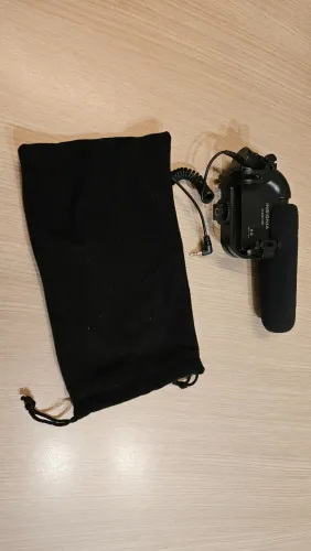 1. Microfone Shotgun P/ Câmera Insignia Ns-dmic190p - Pouco Uso!
