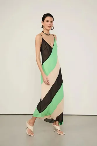 Vestido de SEDA pura ANIMALE