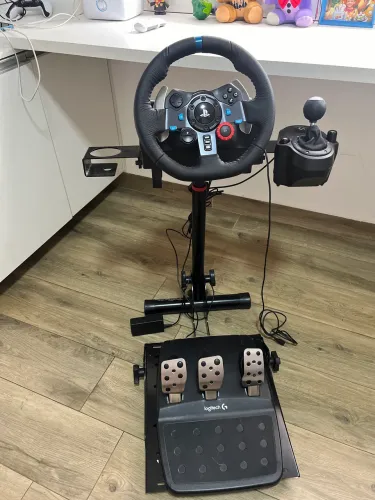 Volante Gamer G29 Driving Force Logitech Com Cambio Completo