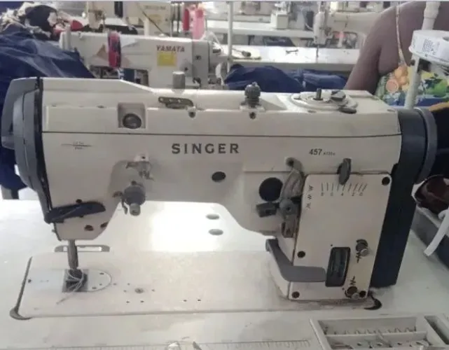 Máquina zig zag industrial 