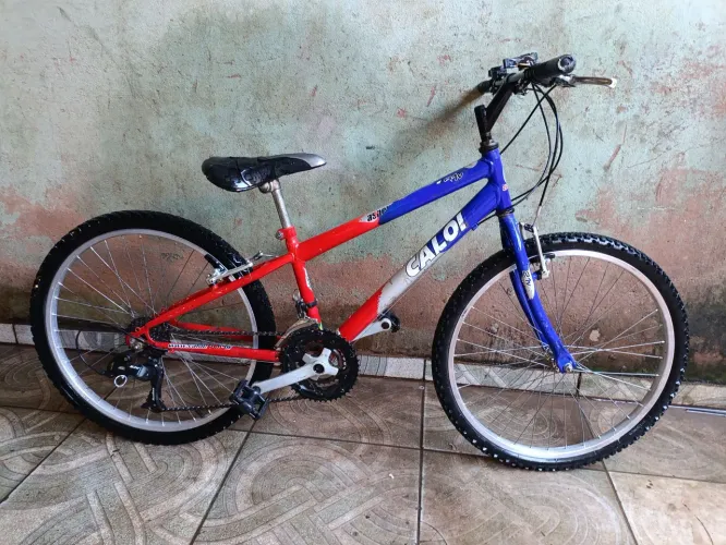 Bicicleta Caloi aro 24 aceito cartão e pix