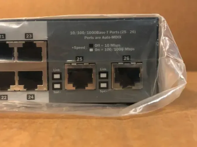 Switch Hp V1410-24-2g J9664a 24 Portas-2 portas Gigabit 10/100/1000