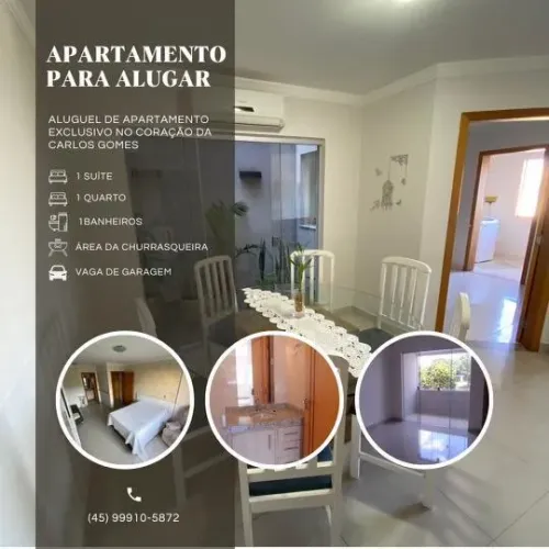 locação APARTAMENTO rua Carlos Gomes Maria Luiza Cascavel PR