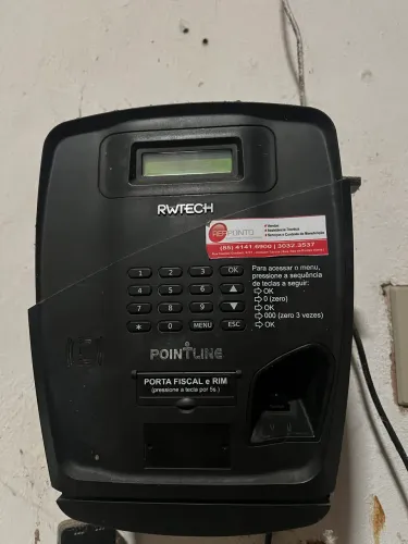 Relógio de Ponto Biométrico