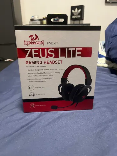 Fone Redragon Zeus lite NOVO LACRADO NA CAIXA