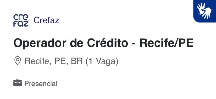 Operador de vendas 