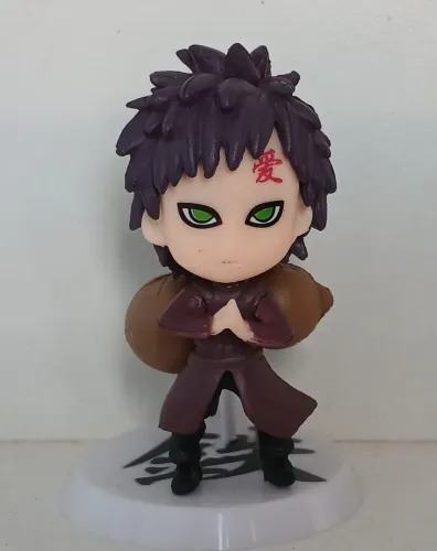 BONECO MINIATURA NARUTO SHIPPUDEN CLASSICO GAARA