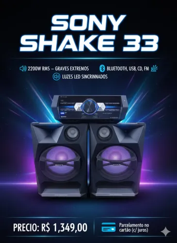 SOM SONY SHAKE 33