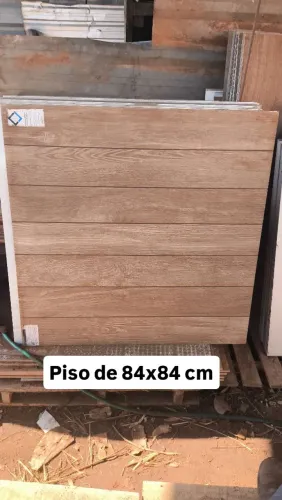 Piso de porcelanato (vários tamanhos e modelos)