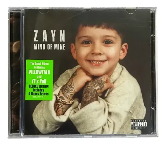 Zayn - Mind Of Mine - CD Target Edition "Faixas Bônus" (Importado da Europa)