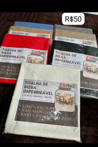 Toalha de mesa impermeável