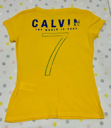 Camiseta Fem Calvin Klein Copa do Mundo