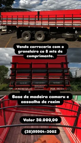 Carroceria de caminhão truk