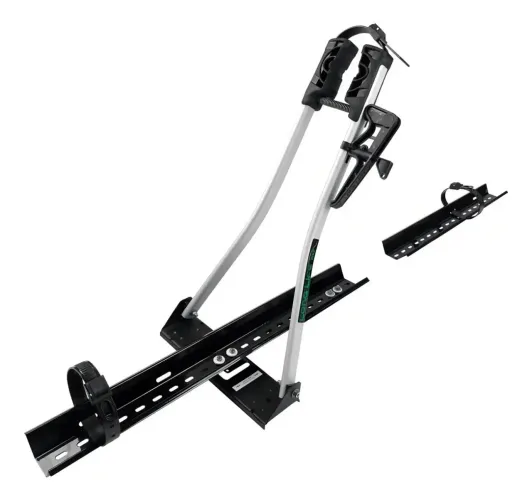 Kit 2 Racks Transbike Teto Long Life Multi Bike Alumínio Lock Com Chave - Se