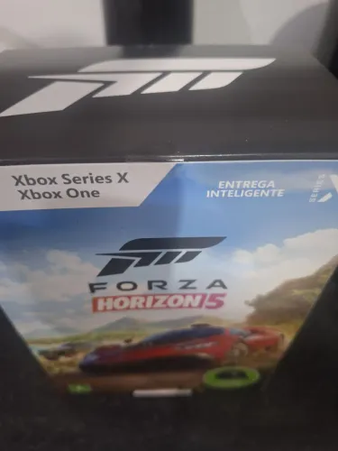 Box jogo + boné forza horizon 5 xbox one 
