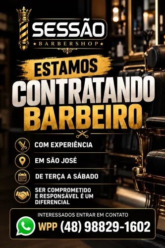 BARBEIRO COM EXPERIÊNCIA