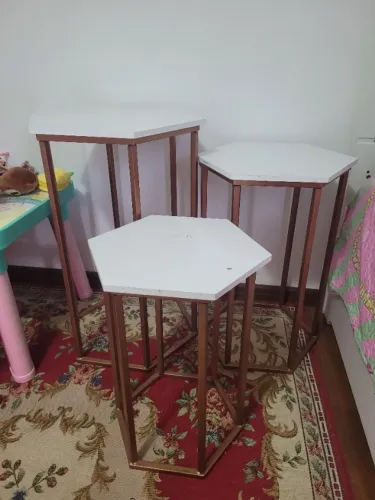 Trio de mesas
