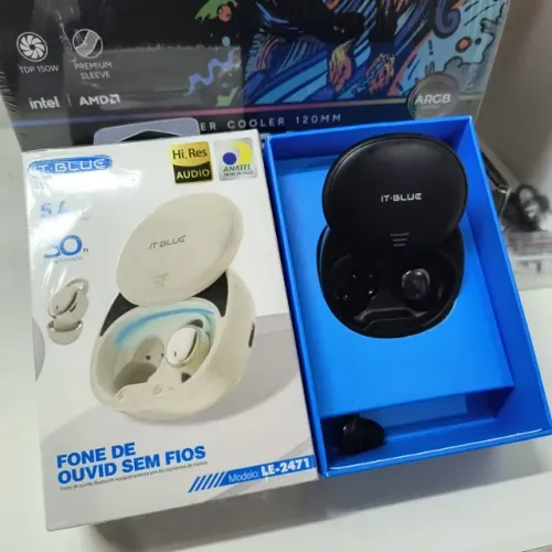 Fone Bluetooth It-blue Le-2471 - Som de Qualidade e Liberdade Sem Fios *ENTREGA GRÁTIS*
