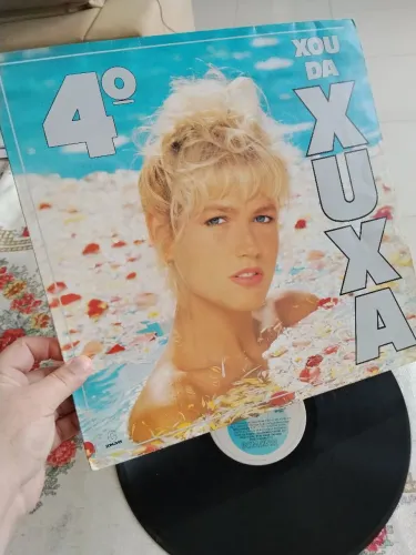 Disco vinil Xou da Xuxa 4 1989 com encarte