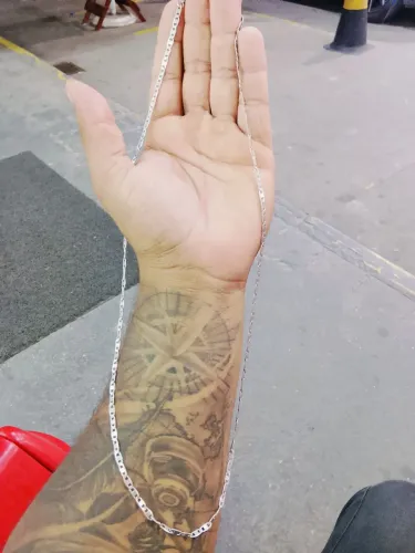 Cordão de prata 