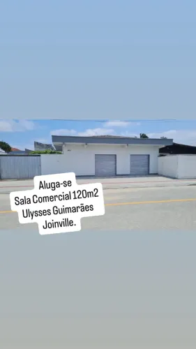Alugo excelente sala comercial de 120m² no Ulysses Guimarães