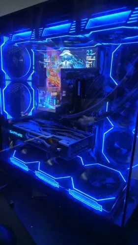 Ryzen 9 5900xt, 1 pente de 16gb ram ddr4 3200mhz e rx 580 4gb ( vendo tudo por 2200)