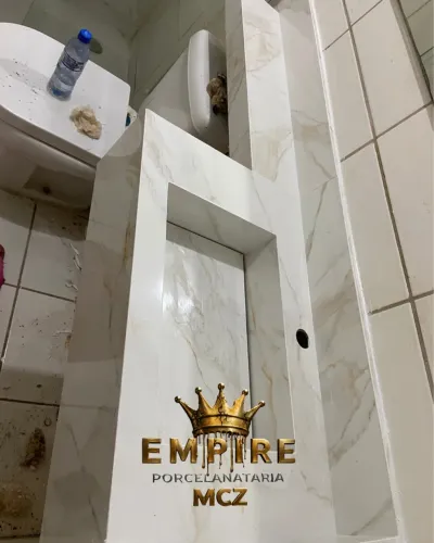 Lavatório em porcelanato