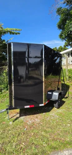 Carretinha nova! Baú carga/mini trailer!!!!