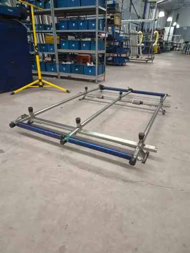 Rack telecom para escadas e roletes