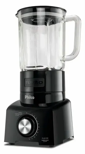 Processador/Liquidificador Novo. Philco, 12 velocidades