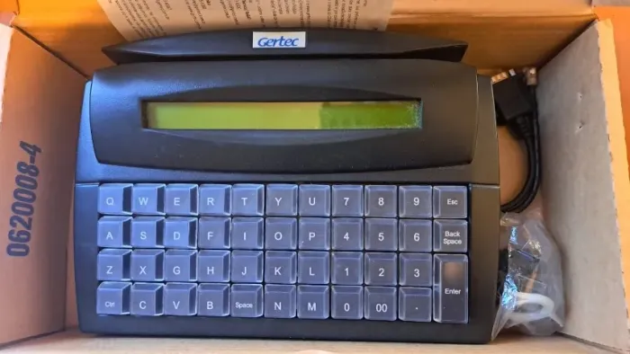 Teclado para automação
