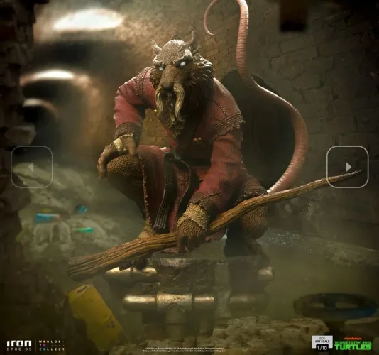 Mestre Splinter Iron Studios Tartarugas Ninja