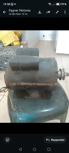 Motor 1 CV 4 polos Hércules