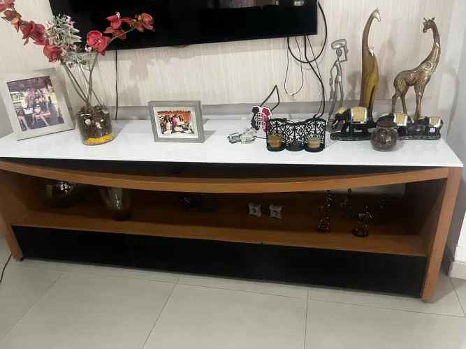 Rack de madeira