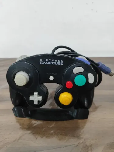 Controle Nintendo GameCube preto original