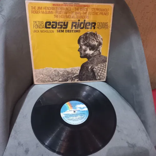 Lp Easy Rider (sem destino) trilha sonora original do filme