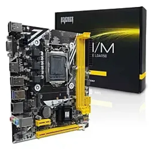 PLACA MAE LGA1150 DDR3 CHIPSET H81 LAN 100/1000 16GB REVENGER G-H81/M