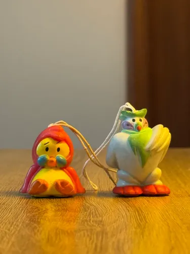 coleção kunterbunte glücksbringer do kinder ovo, dos anos 2000.