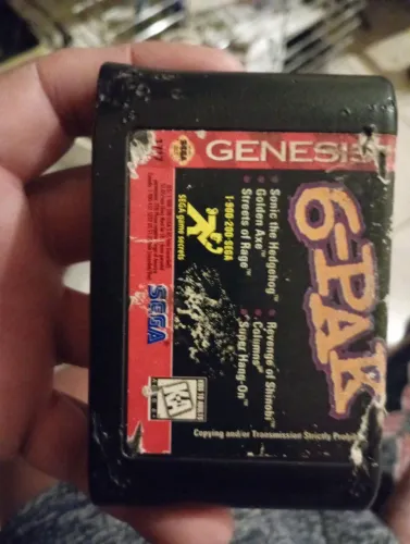 6- pak mega drive