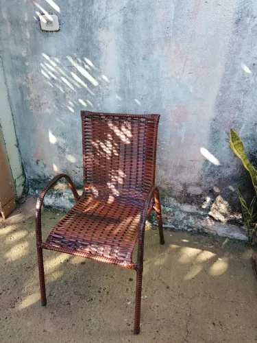 Cadeiras de junco