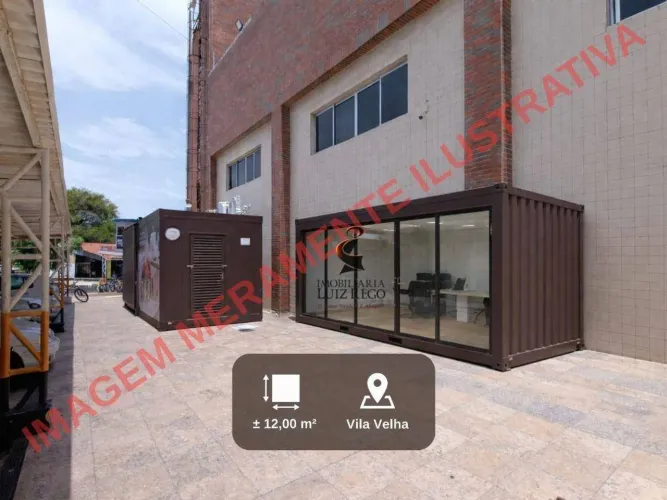 Aluga espaço para contêiner no cometa vila velha.