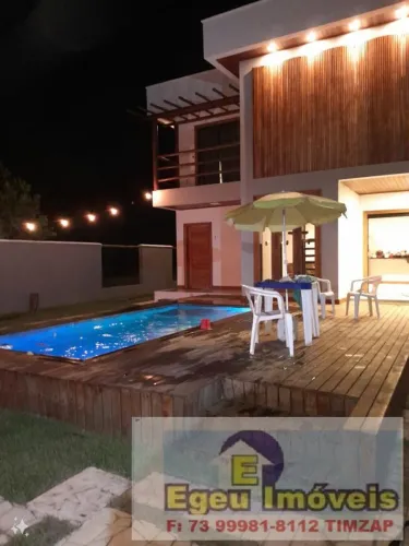 Casa de Praia para Venda em Maraú, ITAIPU DE FORA, 3 dormitórios, 3 suítes, 4 banheiros, 3